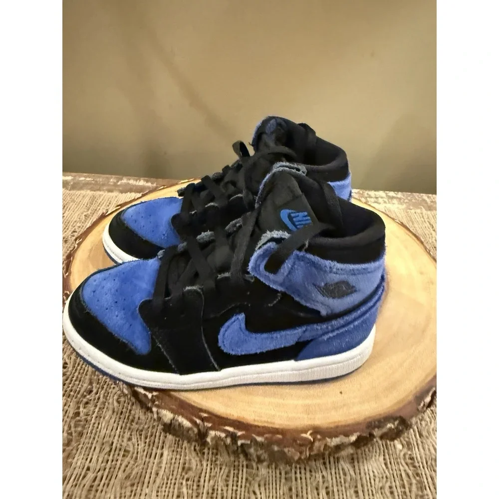 Nike Air Jordan 1 Retro High OG TD Royal Reimagined Blue TODDLER Sz-9C